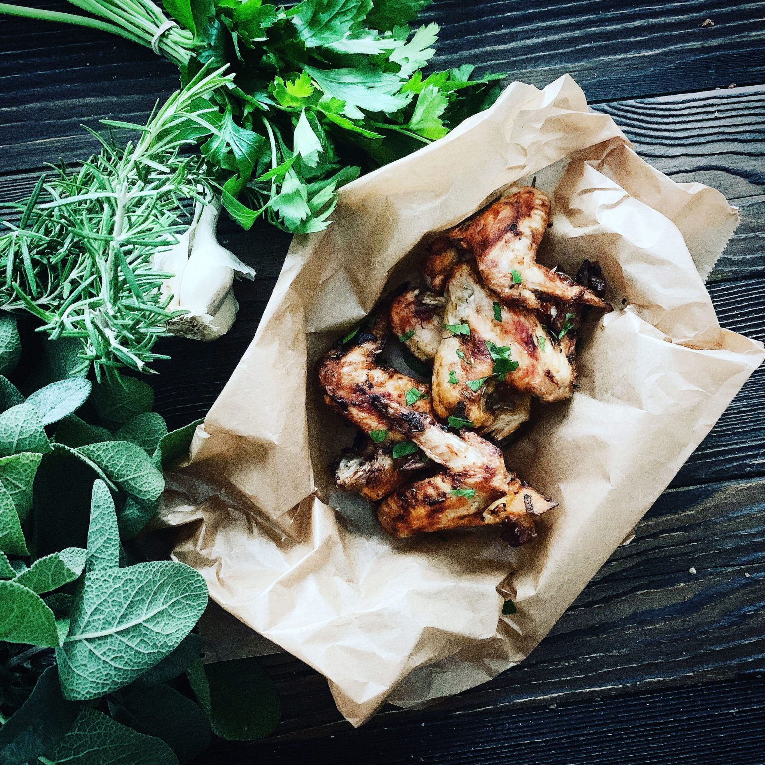 Tipp 5: Dekoration bei Chicken wings © Alexandra Gorsche