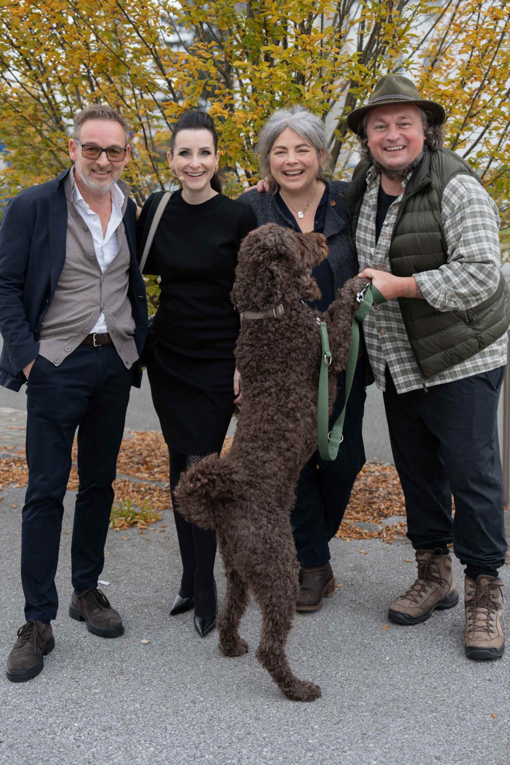 Heimo Jessenko, Alexandra Gorsche, Maria Groß und Matthias Steube