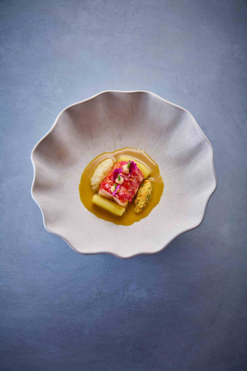 Lobster, Granny Smith apple, Curry and Mango chutney © Helge Kirchberger Photography