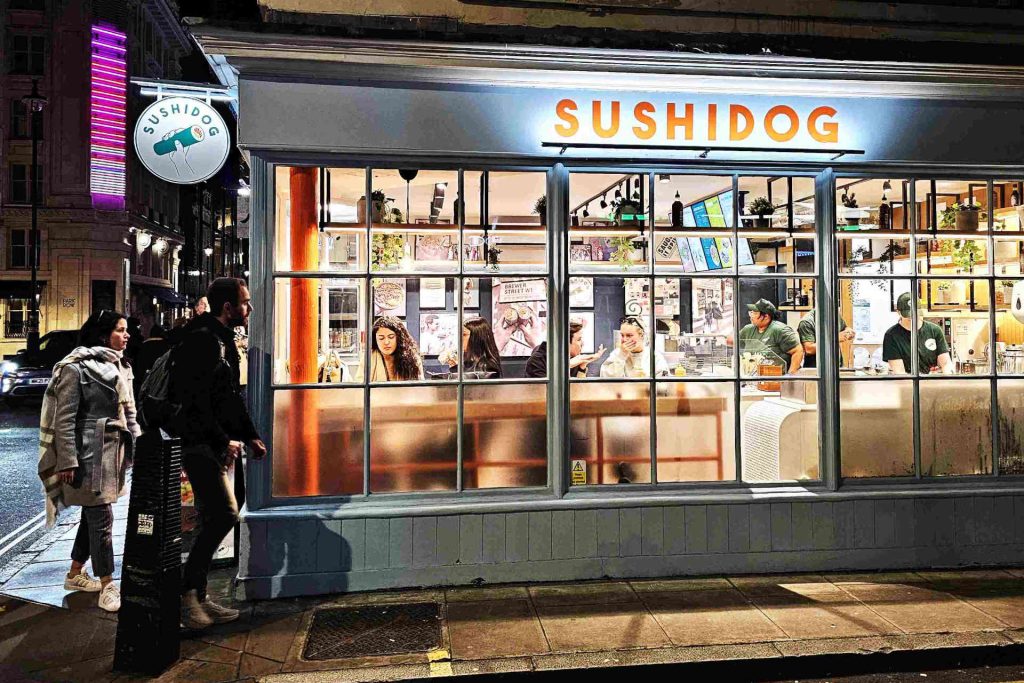 Sushidog in London © Pierre Nierhaus