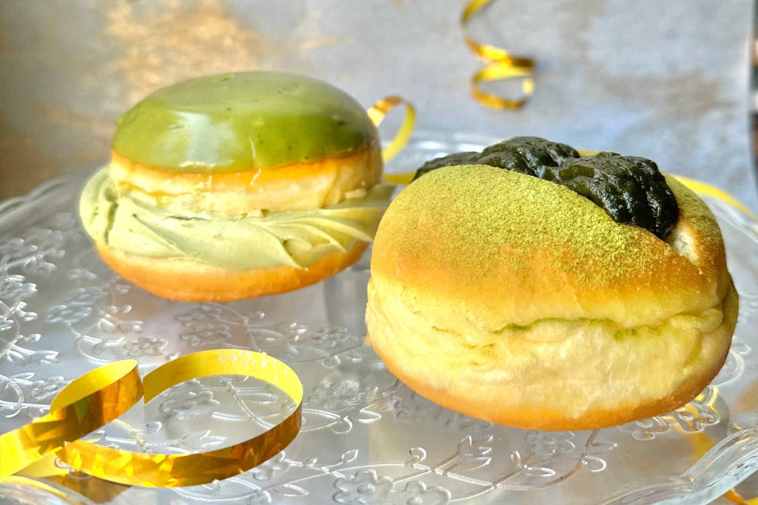 Matcha doughnuts © CHA NO MA