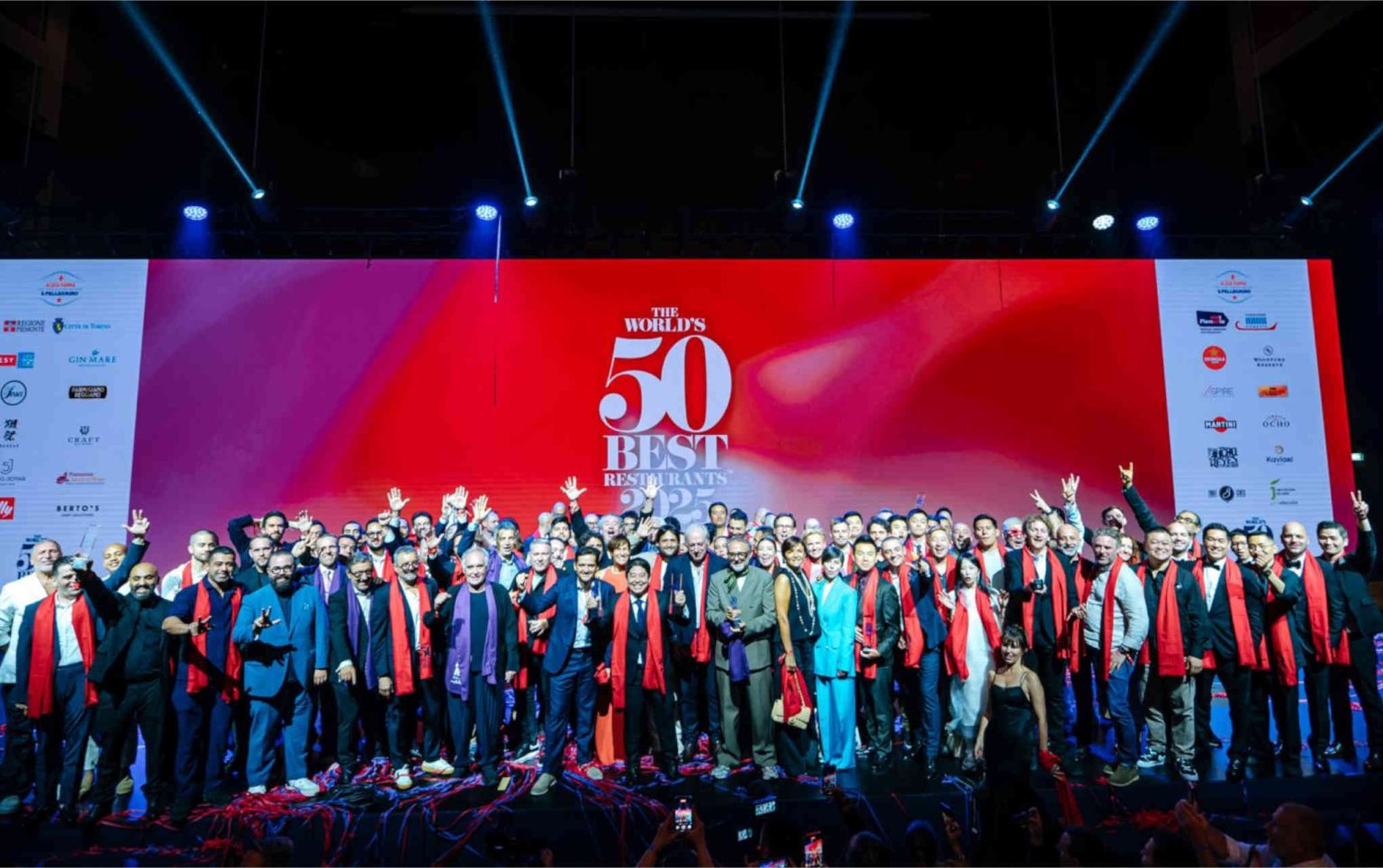 Places 1 to 50 have been awarded © World's 50 Best Restaurants