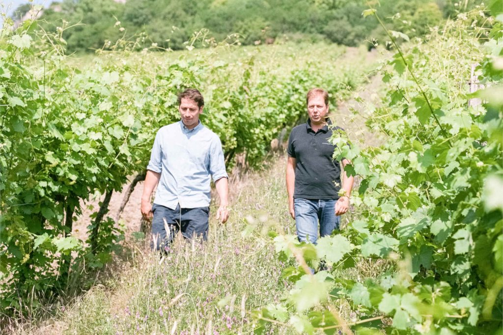 Georg and Andreas Pesau. © Pesau Winery