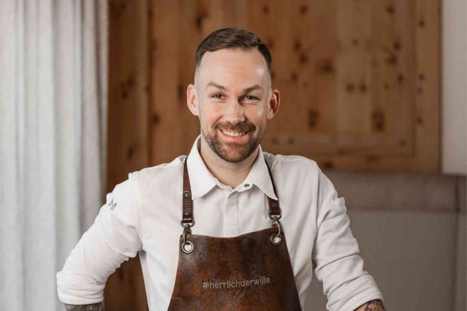 Luca Wille, head chef at Hotel Bergblick, photo provided
