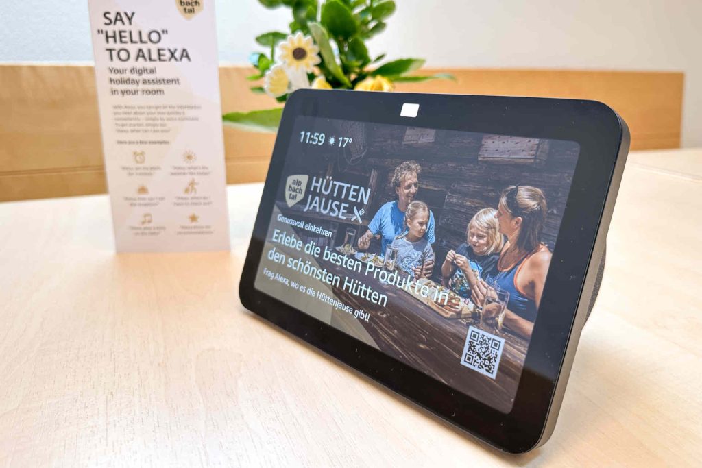 The “Alpbachtal Voice Concierge” pilot project © Alpbachtal Tourism