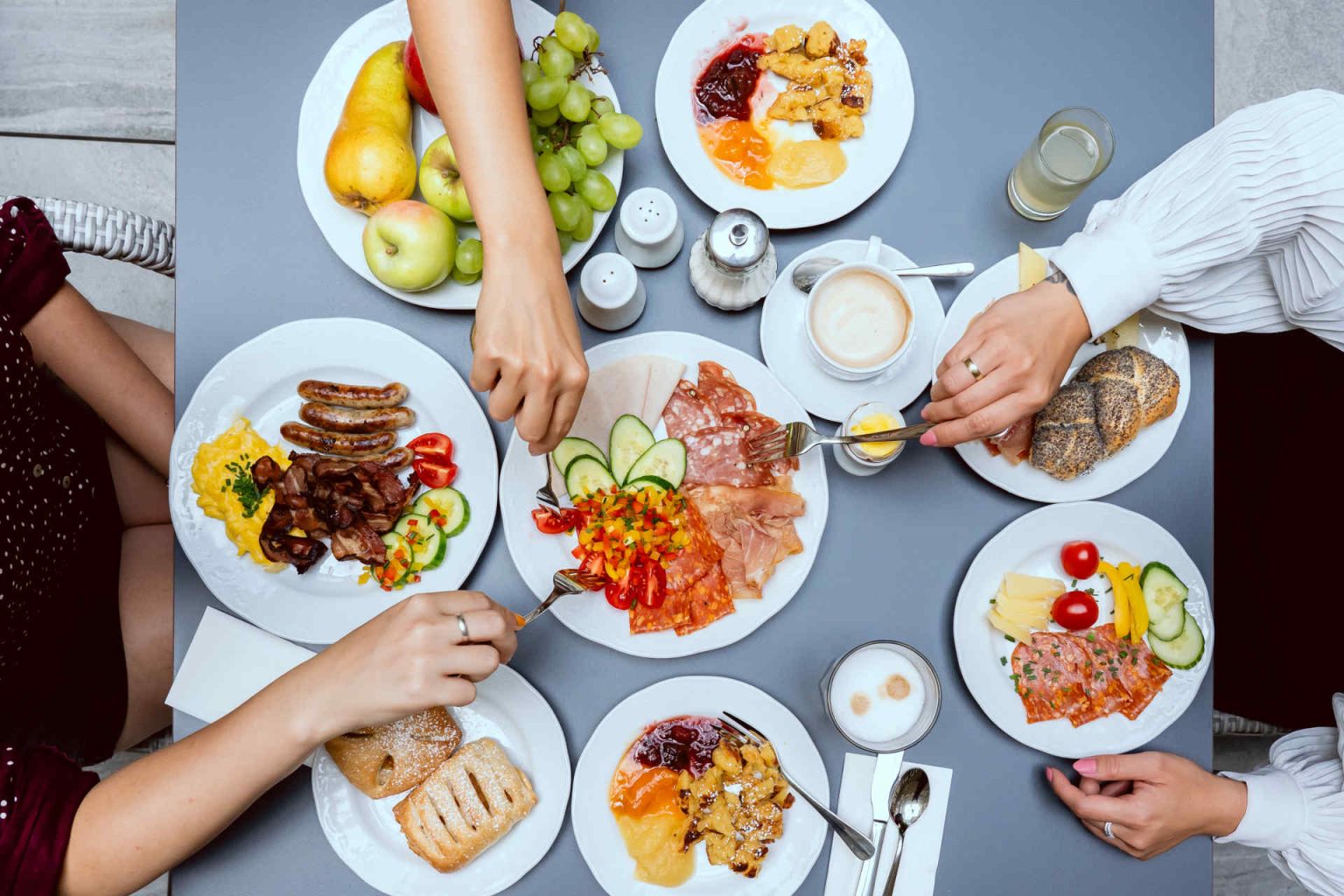 Breakfast at the Josefshof, photo provided