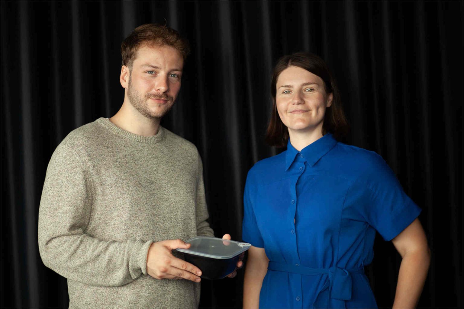 Philip Kohlbecher and Victoria Berger from and-less, photo provided