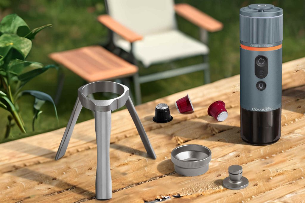 Portable coffee maker © Conqueco
