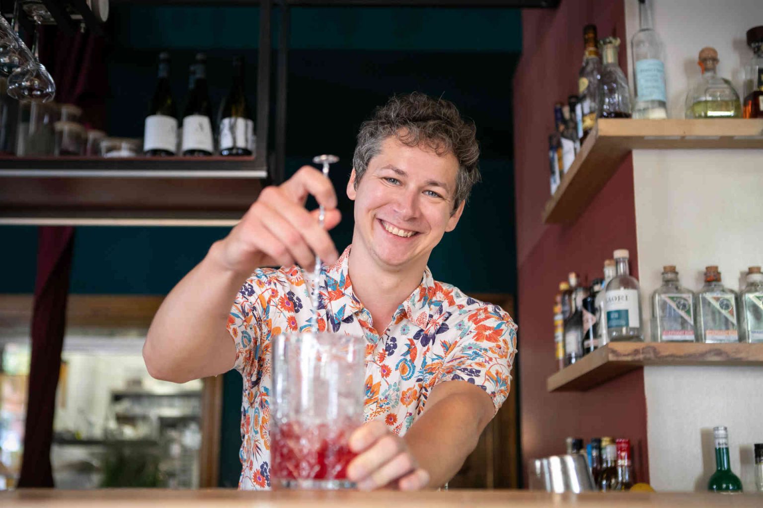 New bar manager since summer 2025: Martin Wolf © Sarah Schlopsnies