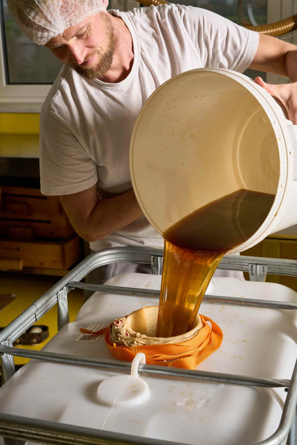 At LUVI in production © Julia Hildebrand