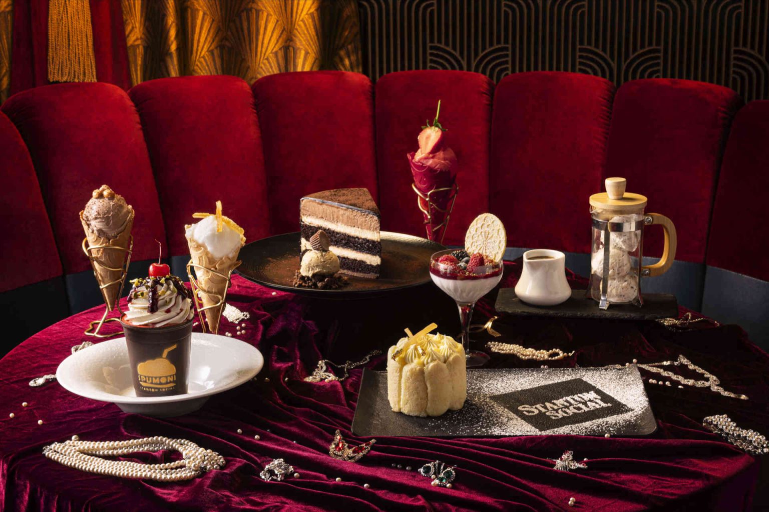 Desserts at Stanton Social Italian © Caesars Entertainment