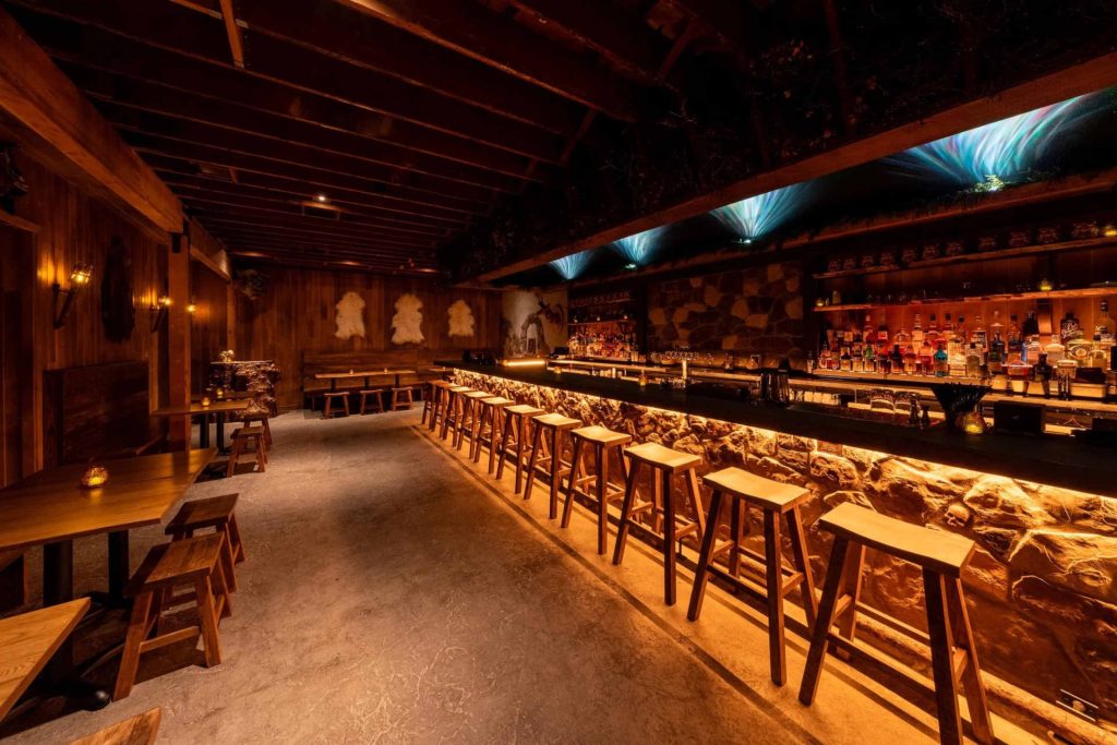 Viking Mike’s Alpine Yurt Bar © Vikings Secretstan