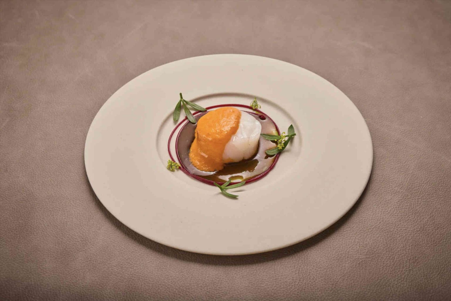Cod – Fennel – Blackcurrant © Helge Kirchberger Photography