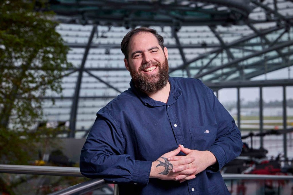 George Papazacharias, guest chef July 2026 at Restaurant Ikarus, Hangar-7, Salzburg © Helge Kirchberger Photography